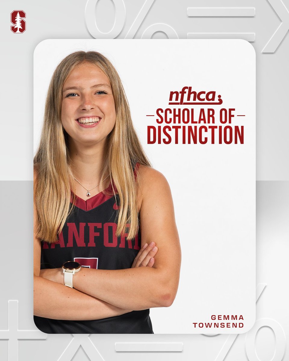 StanfordFH's tweet photo. 𝐄𝐋𝐈𝐓𝐄 𝐢𝐧 𝐭𝐡𝐞 𝐜𝐥𝐚𝐬𝐬𝐫𝐨𝐨𝐦! 📚🌲

Congrats to Daisy, Gemma, and Star for being named NFHCA Scholars of Distinction, given to athletes who maintain a 3.9 or higher GPA!

#GoStanford https://t.co/Czp4swq2lF