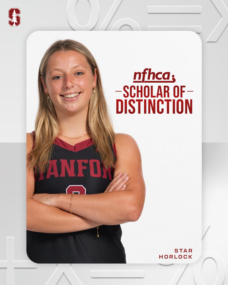 StanfordFH's tweet photo. 𝐄𝐋𝐈𝐓𝐄 𝐢𝐧 𝐭𝐡𝐞 𝐜𝐥𝐚𝐬𝐬𝐫𝐨𝐨𝐦! 📚🌲

Congrats to Daisy, Gemma, and Star for being named NFHCA Scholars of Distinction, given to athletes who maintain a 3.9 or higher GPA!

#GoStanford https://t.co/Czp4swq2lF