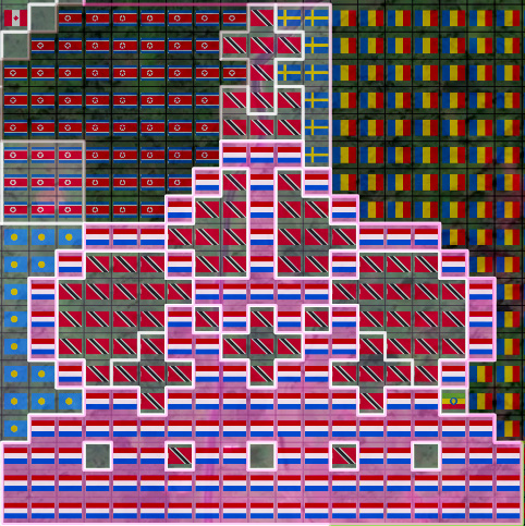Earth2Pirates's tweet photo. Behold the majestic Kings Bay Crown tile art in Earth2! 👑 Marvel at its regal beauty and intricate design. This masterpiece can be found on Skull Island, home to the Pirates. Explore more stunning creations on our server! #Earth2 #TileArt #KingsBay #Crown https://t.co/AYosomTyIh https://t.co/UObyU6vG4A