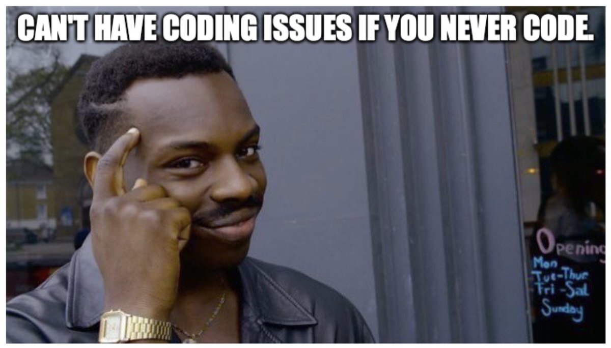 codepilotsaas's tweet image. Roll safe 😉

#CodingWisdom