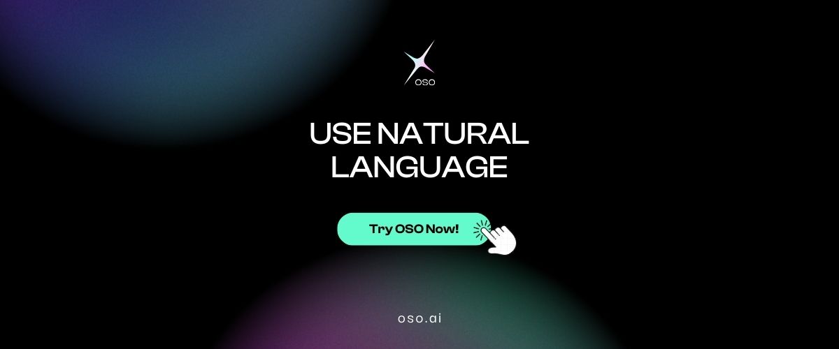 Speak to OSO like you would a friend for the best results! 💬 Using natural language helps OSO understand and process your requests more accurately. 🚀 

Try it today at web.oso.ai 🤖 

#OSO #NaturalLanguageProcessing #AI #UncensoredAI #UnbiasedAI #AIChat #AISearch