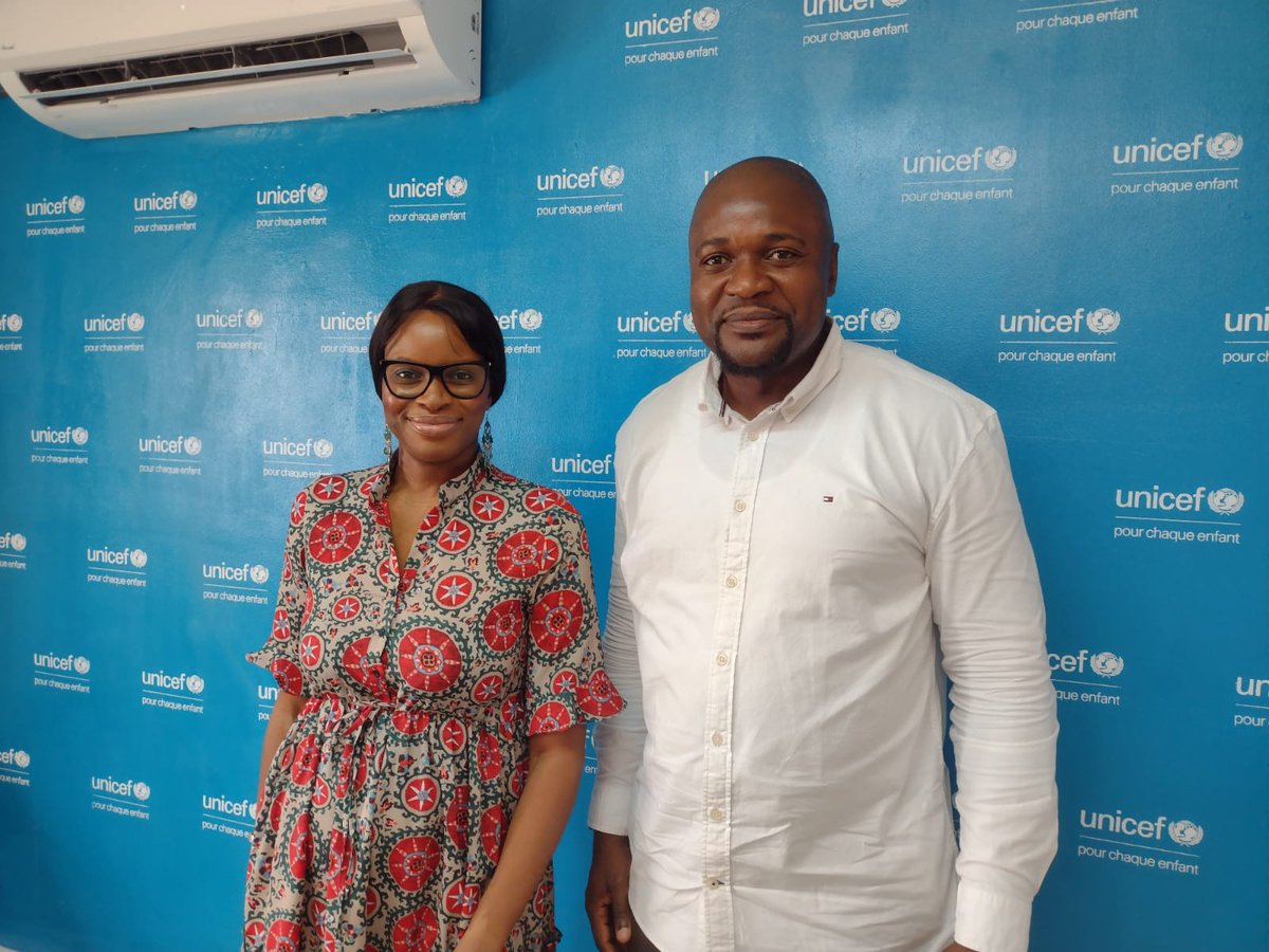 Today, our Deputy Director of Regional Programs, @tshidmukendi, met with the head of @UNICEFDRC Child Protection to exchange best practices and explore collaboration opportunities, ensuring children remain at the heart of peace and security solutions.