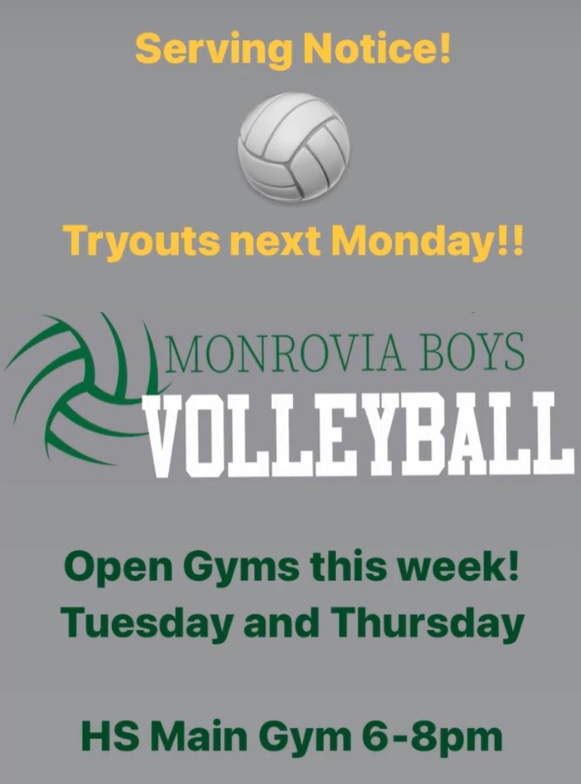 2024 Season is 1 week away!!!@MonroviaSports <a href="/MonroviaNews/">MonroviaHighSchool</a>