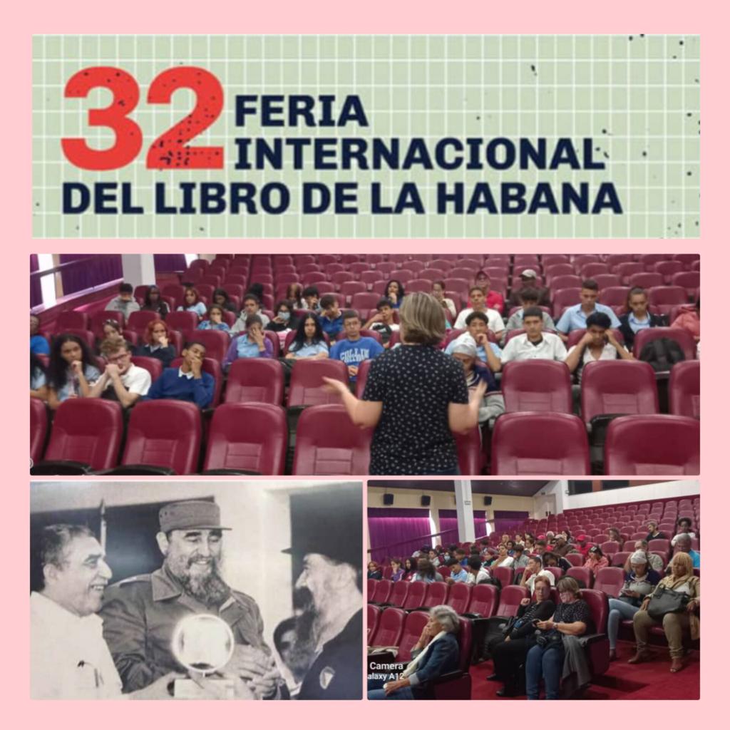 Con la presencia de Susana Molina, directora de la EICTV, dio inicio la jornada del lunes 19 con la presentación de títulos a cargo de Suntyan Irigoyen y Lydice Rodríguez. Se continuó con la proyección de cortometrajes de coproducción fnCl-EICTV.