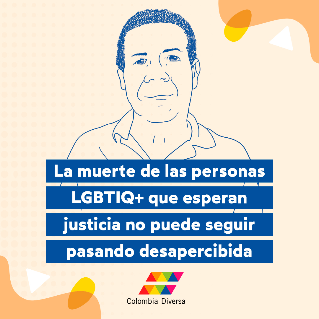 🕯️El pasado sábado estuvimos en Chaparral acompañando la velatón con la que honramos la vida de #Aldinebin Ramos, defensore de derechos humanos LGBTI, quien fue asesinado en días pasados en su casa por hombres armados.