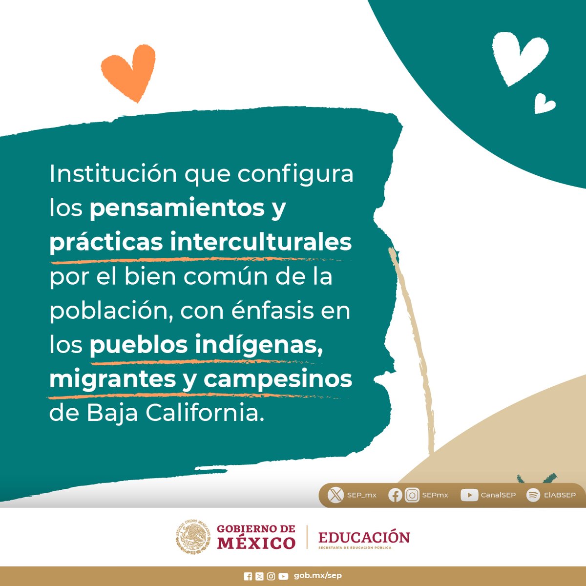 SEP_mx's tweet photo. La Universidad Intercultural de Baja California #UIBC ofrece un espacio de equidad y diversidad cultural para las y los habitantes de dicha entidad. 🏫🤩
🖥️ Te invitamos a conocer más sobre su oferta educativa en: https://t.co/ker3aIohIG https://t.co/qdXjiNcHEZ