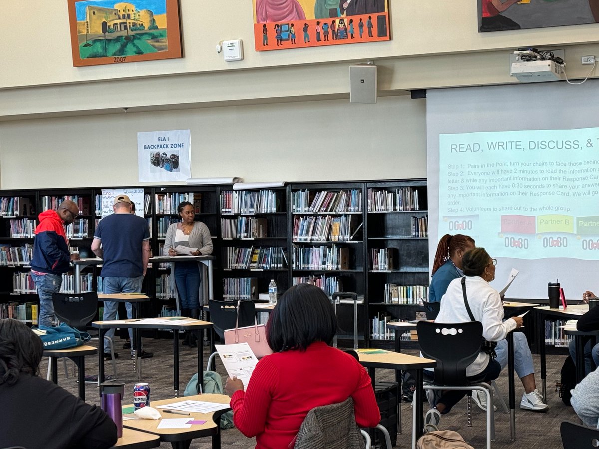 A great day for PD @WeLoveWheatley where faculty and staff internalized students read, write, think, and discuss. #WatchWheatleyWork