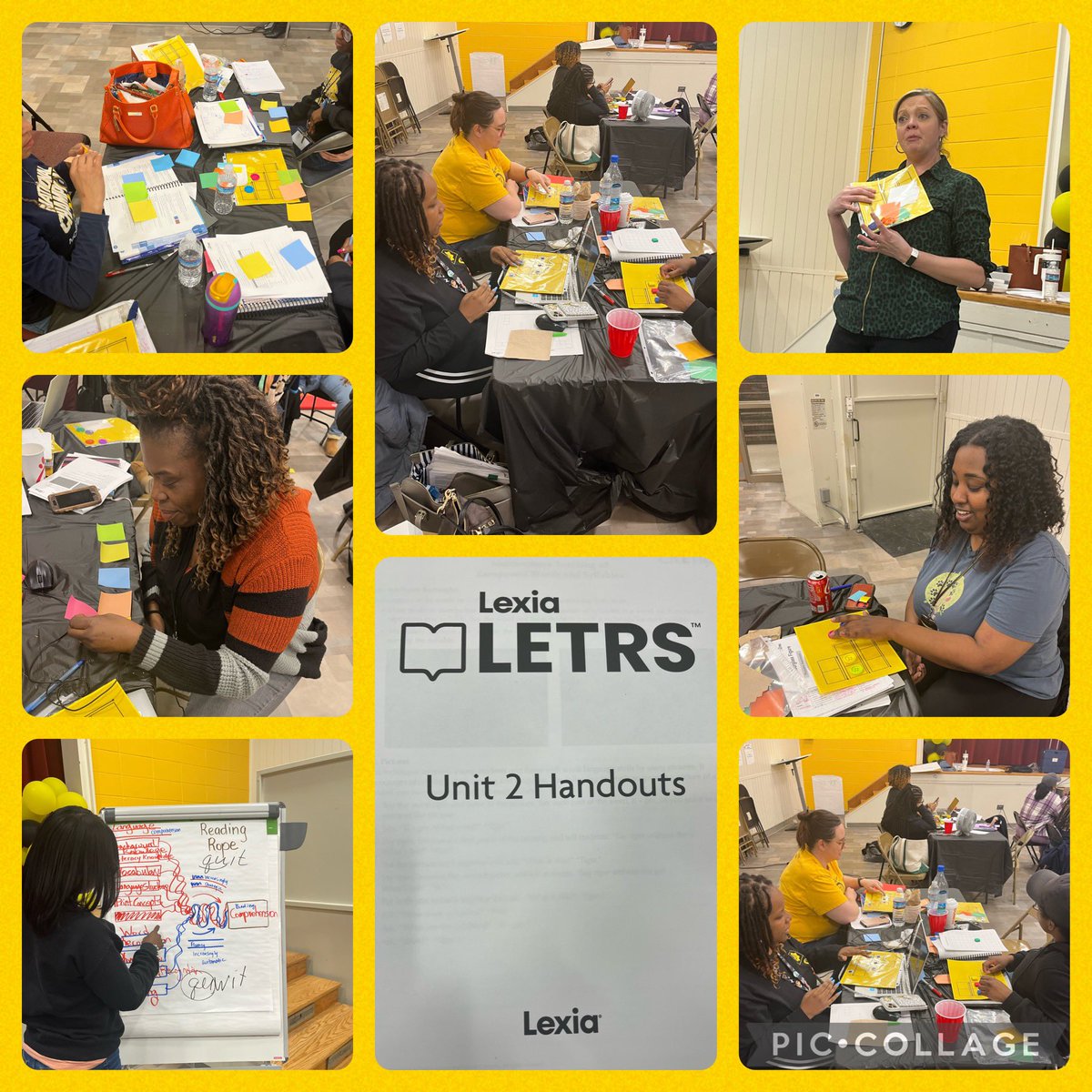 Our educators are actively engaged in our LETRS training!! It’s amazing to spend this time learning how to better serve our scholars!! #literacy4all @IBinAPS @apsupdate @APSLiteracy @ToomerES