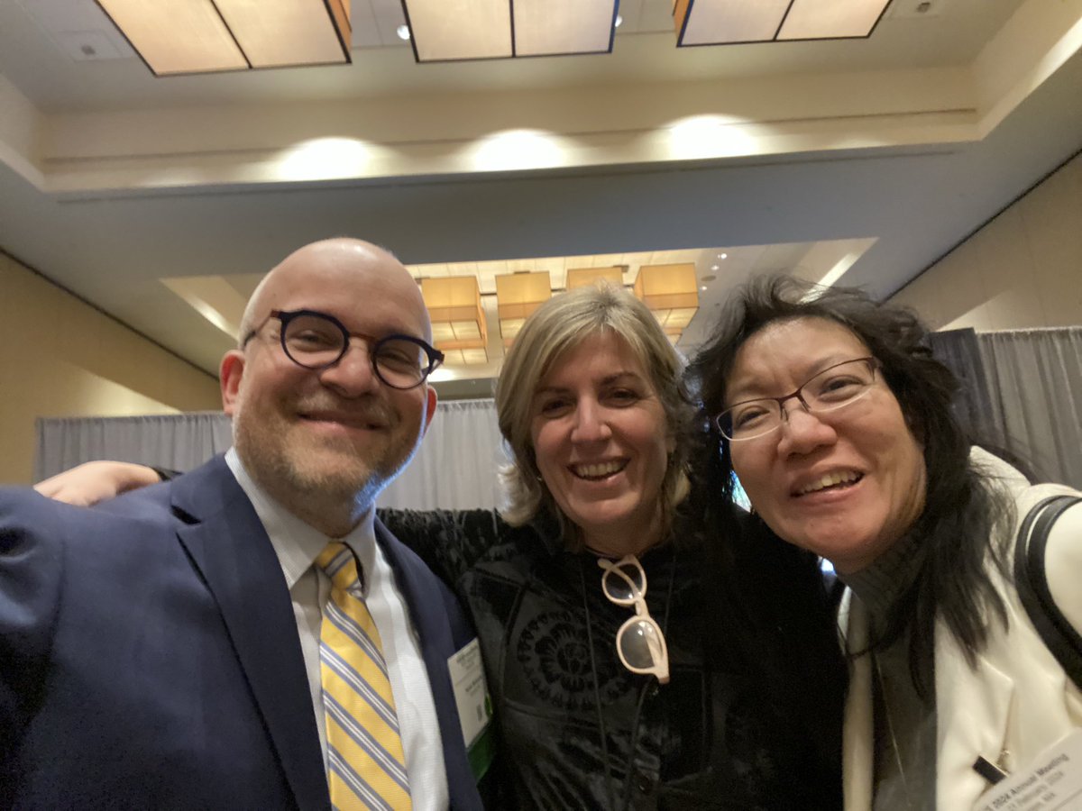 With my beloved Marta Sitges and heart valve society colleague Elaine Tseng @HEART VALVE SOCIETY 2024