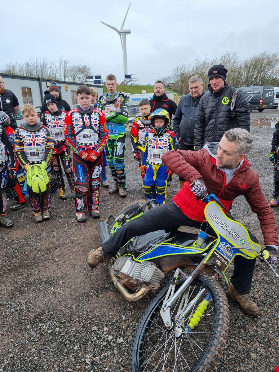 Track day at the Young Lions training camp. Our thanks to @scottnicholls78 & Paul Hurry, and to @workycomets #BackTheBrits 🇬🇧🇬🇧