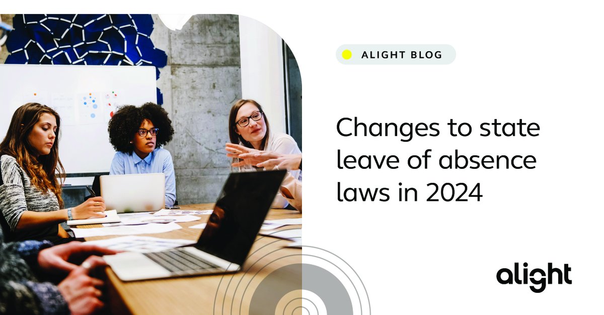 Don't get left behind when it comes to 2024 #LeaveLaws. alig.ht/hhV050QxYqt #DisabilityManagement