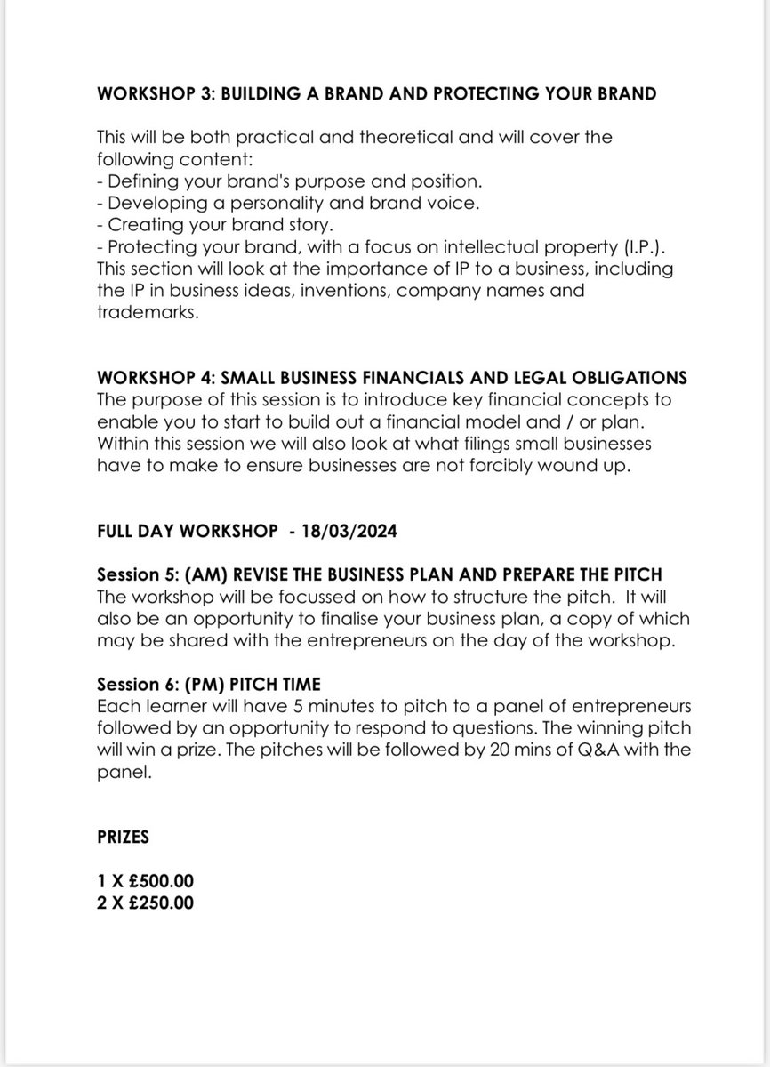 TY to #FranklinAsante for conducting an engaging session on business plan development for Pentonville learners. The best business concepts stand a chance to win prizes: £500 for the top idea and £250 each for two runner-up ideas. TY to @Urban_Lawyers for this partnership.