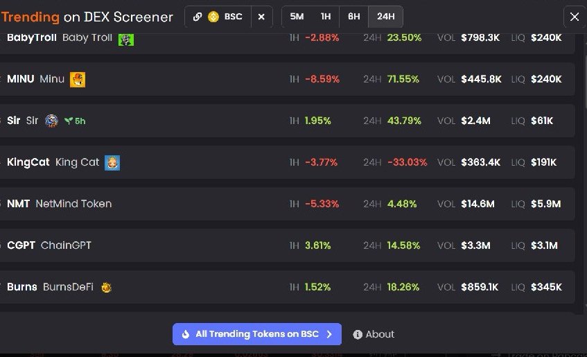 burnsdefi_'s tweet photo. Just up on #Dexscreener and we are trending! @DEXToolsApp @dexscreener @_RichardTeng @anndylian @binance @bsc_daily @coingecko @CoinMarketCap @gate_io @heyibinance @Irenezhao_ @okx @cz_binance $btc #btc                      #bsc #BSCInscriptions #rune #TrendingHot #gate_io #okx                      #cryptocurrency #cryptobullrun #TrendingNow #BULLRUN2024 #BULLISH #bullrun #bsctopcoin #topcoin #safu #fomo #CoinMarketCap #CoinGecko #burnedfi #burn #BurnsDeFi #Burns #moon #cryptomoonshot #ToTheMoon #rune #crypto #Binance                      #BinanceWeb3 #OKXWeb3                      #BSCGemsAlert #bscgems #degen #Bitcoin                      #toptrending #CryptoCommunity #CryptoNews #Dextools
