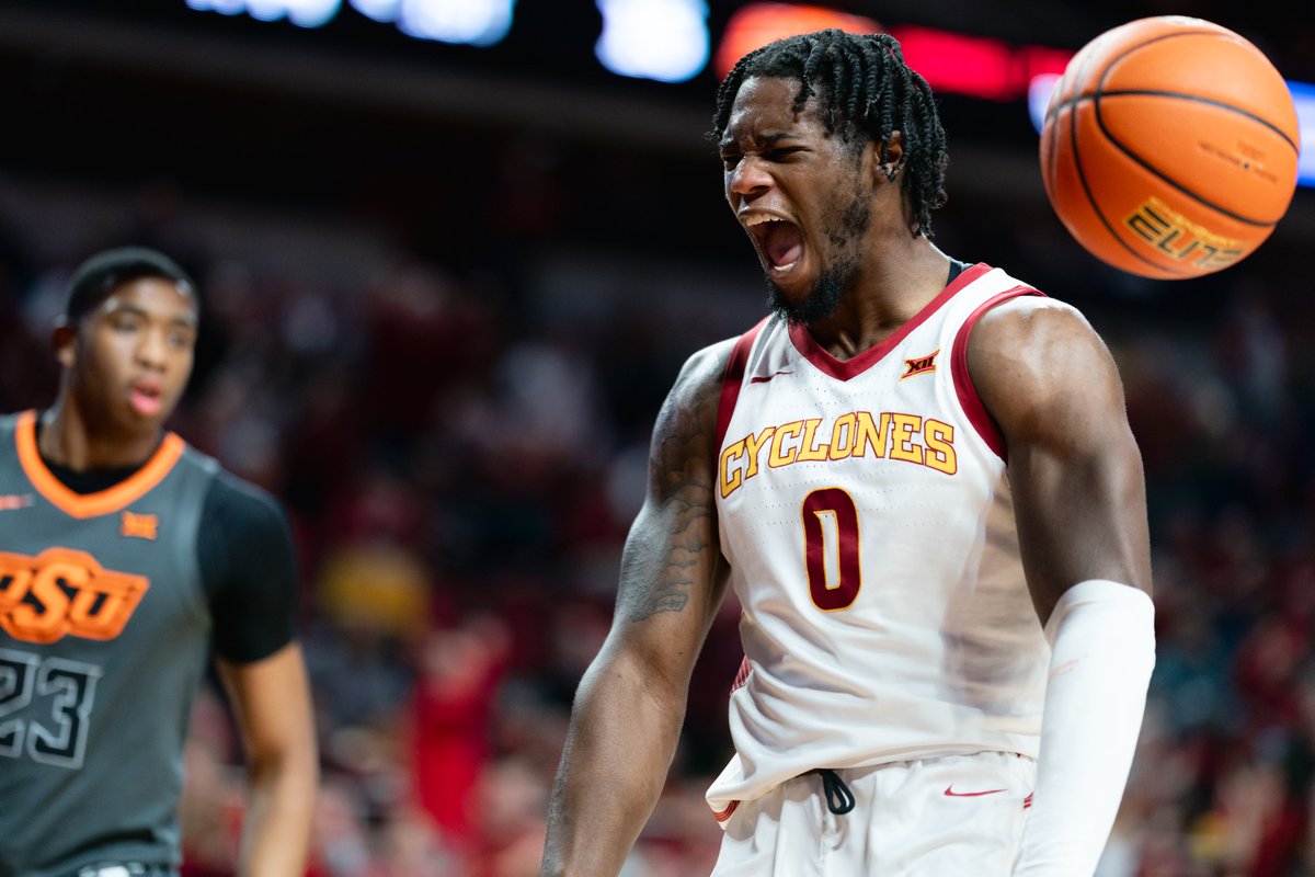THIS JUST IN: Ranked #6 👀

Tied with the highest ranking <a href="/CycloneMBB/">Iowa State Men’s Basketball</a>  has ever received this late in the season.