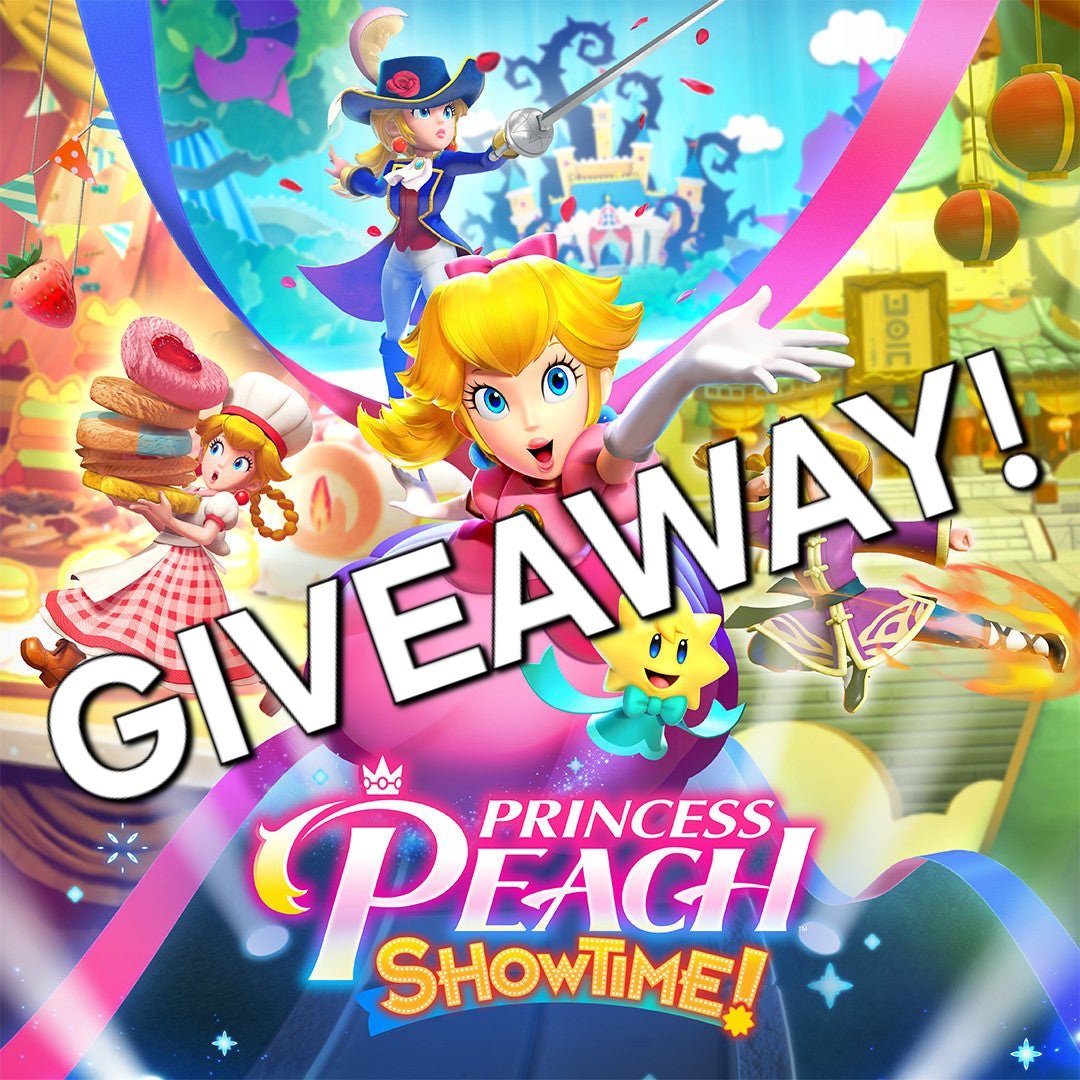 🚨 PRINCESS PEACH SHOWTIME GIVEAWAY 🚨

On launch, I'm giving away a copy of Princess Peach Showtime OR a $60 eShop card to one random follower who enters this giveaway!

To Enter:
🚶‍♂️ Follow!
❤️  Like!
♻️  Repost!

Entry 1/6

Each entry you Like/RP = an extra chance to win! 👑