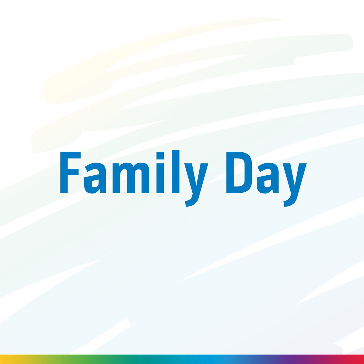 Happy Family Day! We hope today is filled with happiness and joy with the ones you love!
