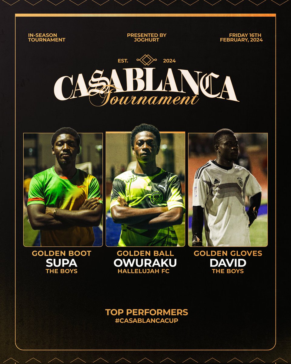 Big hitters for the tournanent