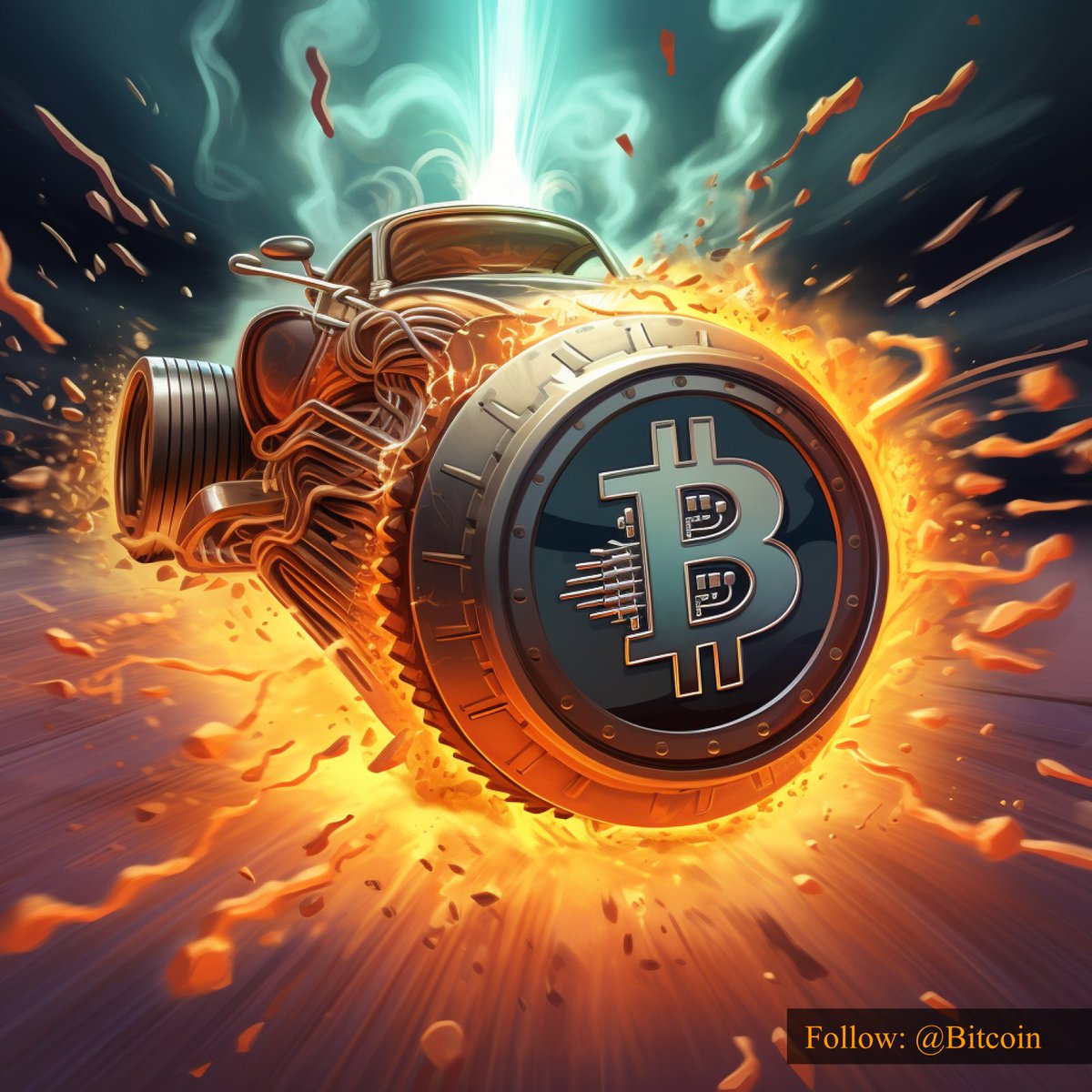 #Bitcoin is Supercharged and Blazing Through the Crypto Space at Hyperspeed Toward Unprecedented Heights. #BitcoinSupercharged