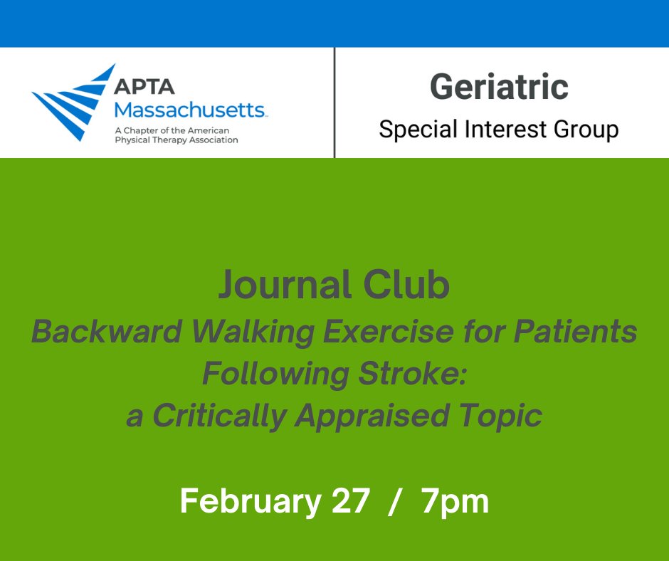 Discover the strides in stroke recovery! Dive into our latest article, where we explore how backward walking exercises can revolutionize rehabilitation, enhancing gait speed and balance for post-stroke patients. RSVP for Zoom link: hubs.ly/Q02fFCGv0
