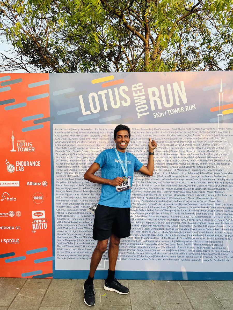 SLTravelCouple's tweet photo. Lotus Tower Run 2024
Team #SyscoLABS https://t.co/LMvG5HCd1x