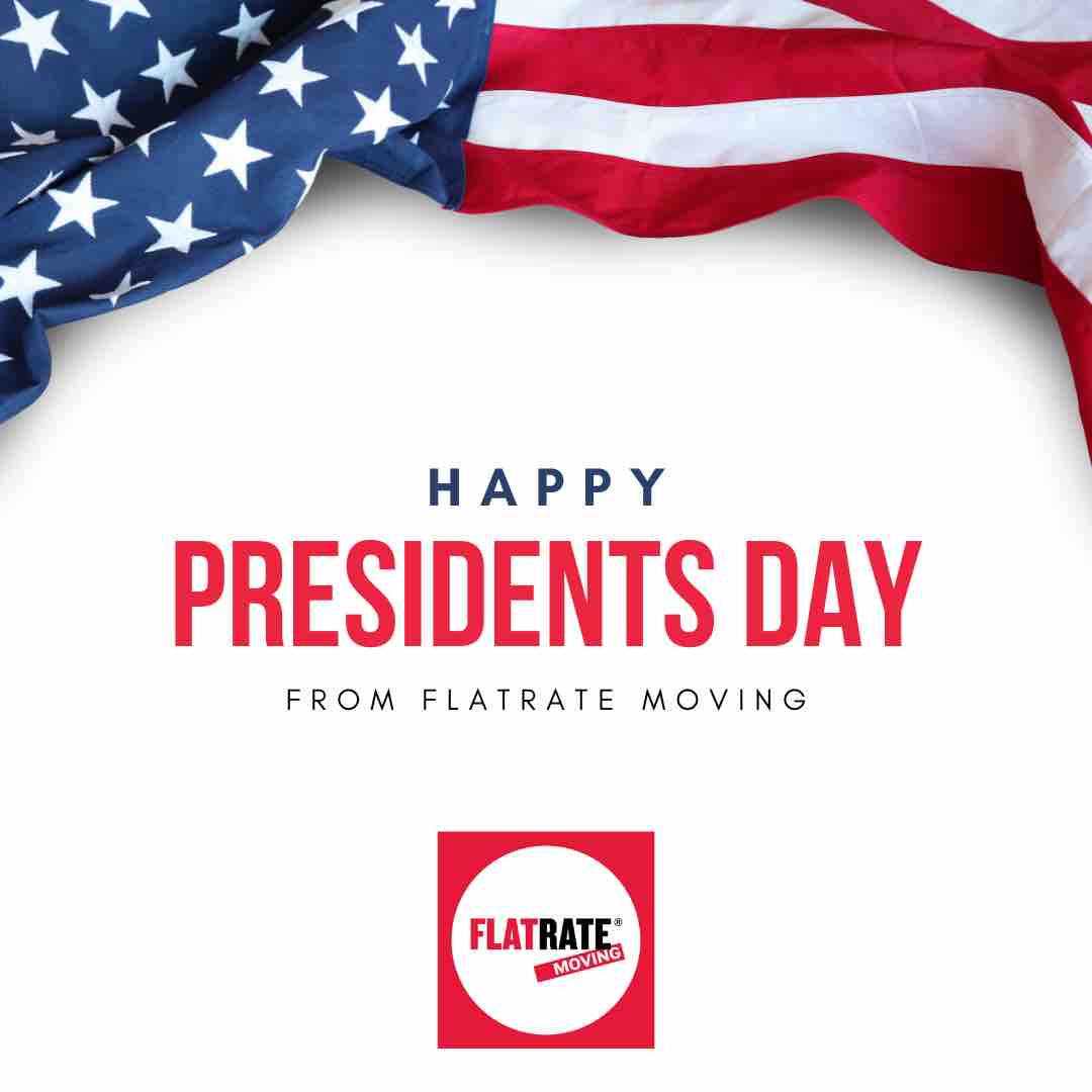 Happy Presidents Day from all of us at FlatRate Moving! 🇺🇸

#presidentsday #happypresidentsday #flatratemoving