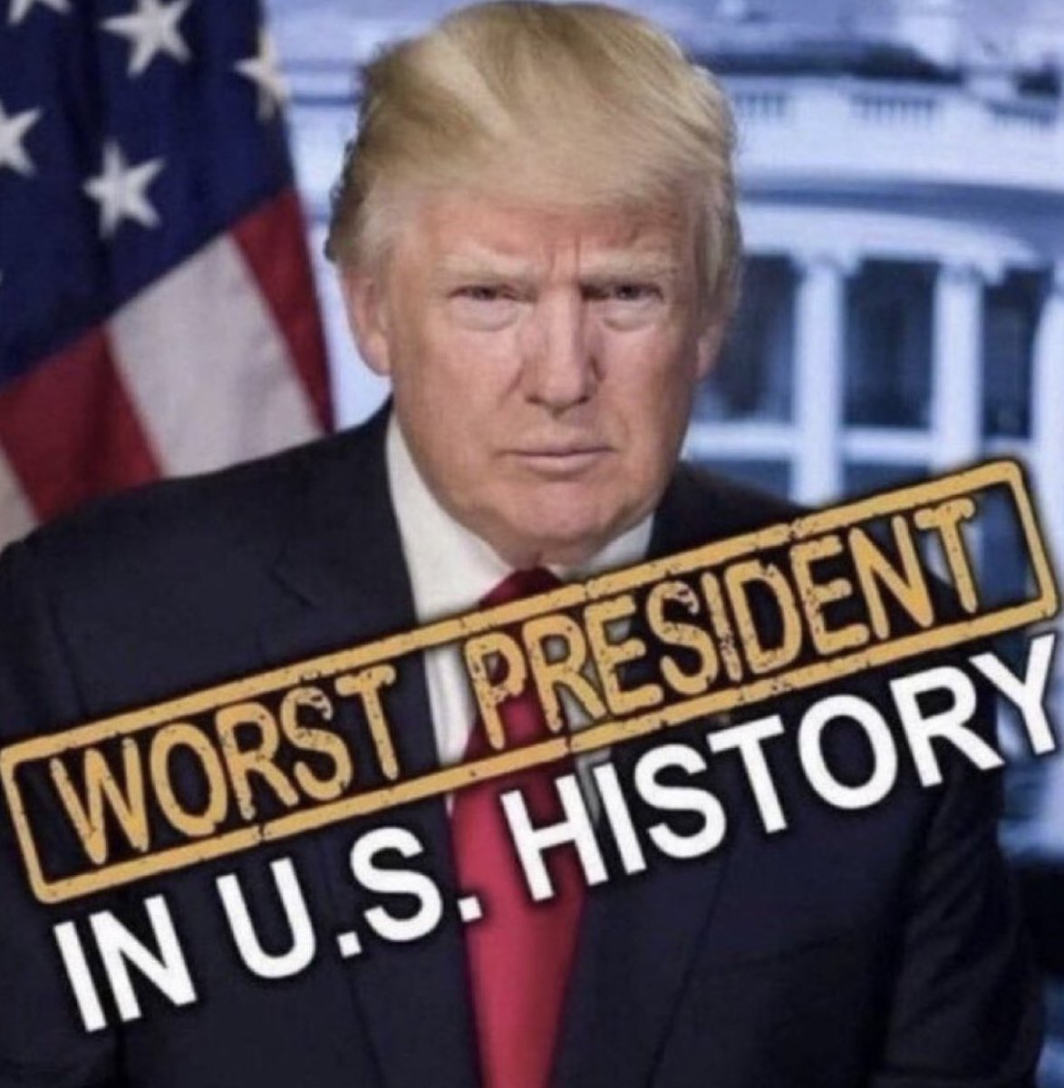 Historians rank Trump the worst president in history! Would you agree? 🤚❤️