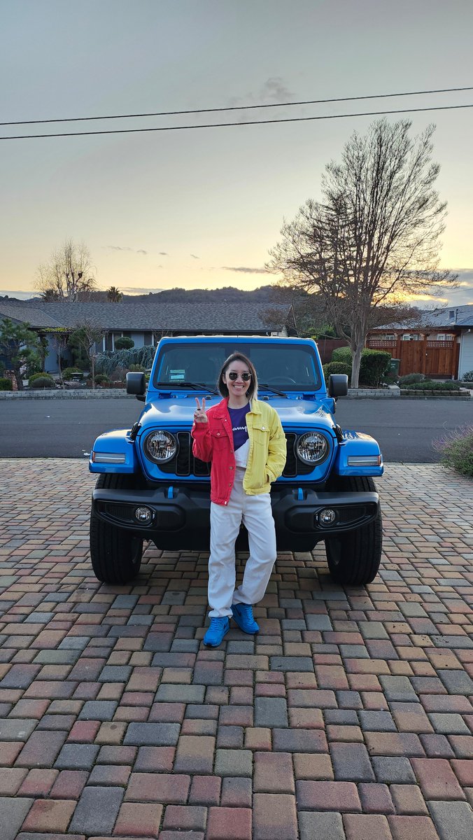 vvdub420's tweet photo. lovin' my new ride😎 #jeep #wrangler #4xe #pluginhybrid #jeepjl #jeepwrangler https://t.co/0sUFuTUBYH