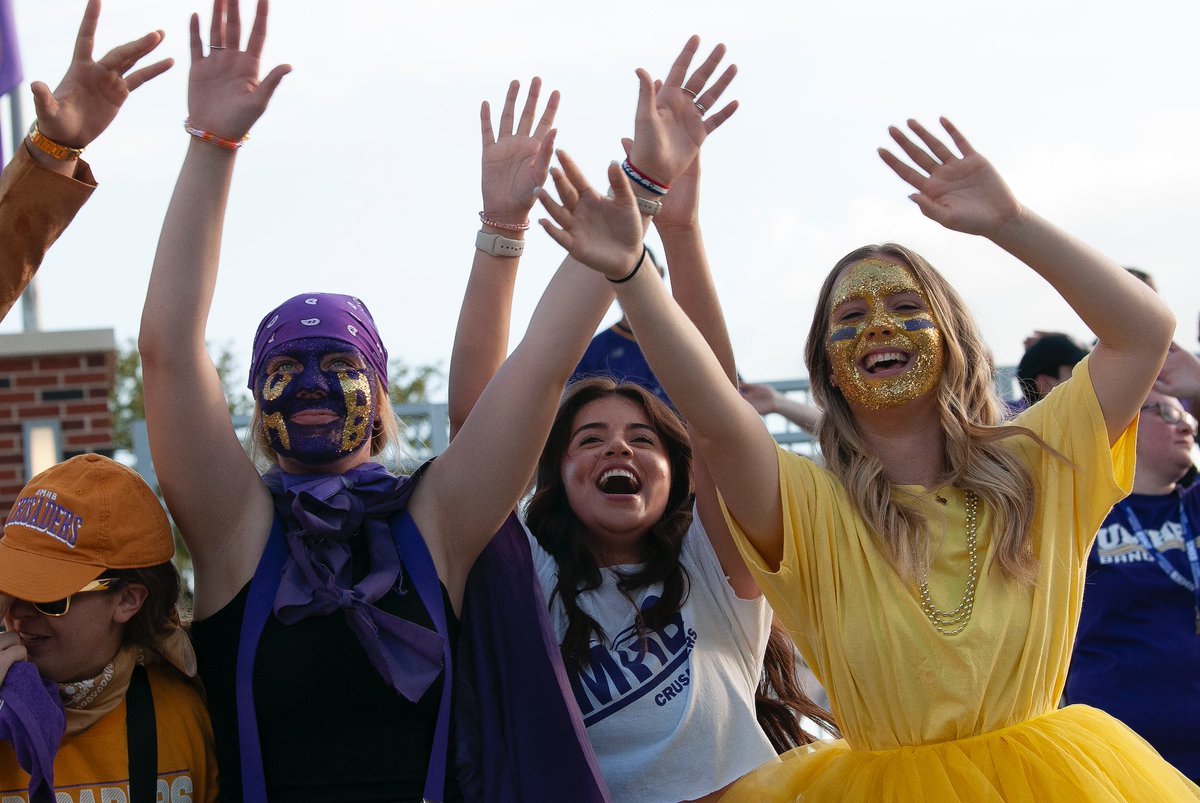 CruFootball's tweet image. Missing our Cru football fans a little extra today!!!

#gocru