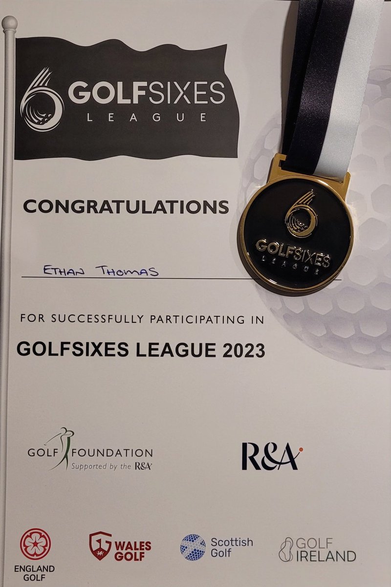 PE_AxAcademy's tweet photo. What a fantastic achievement by our Y8 student Ethan T who recently demonstrated his fantastic golfing talent by winning 🥇 the 2023 North Lincolnshire Golf sixes league as part of his Holme Hall team.  

Well done Ethan, keep it up ⛳️ https://t.co/4lOXbnnpDQ
