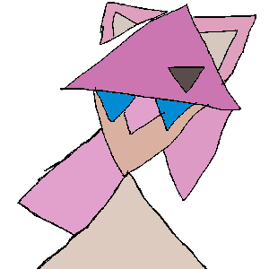 exec__noir's tweet image. Just some triangles I drew with no particular meaning to them. Abstract art, one could say.