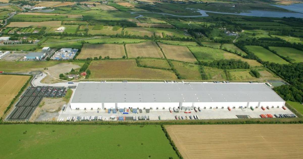 Then we have the warehouses, where goods are brought in, sorted, stored, and sent out. The eleventh largest building in the world by volume is this, the Tesco Donabate Distribution Centre in Ireland.