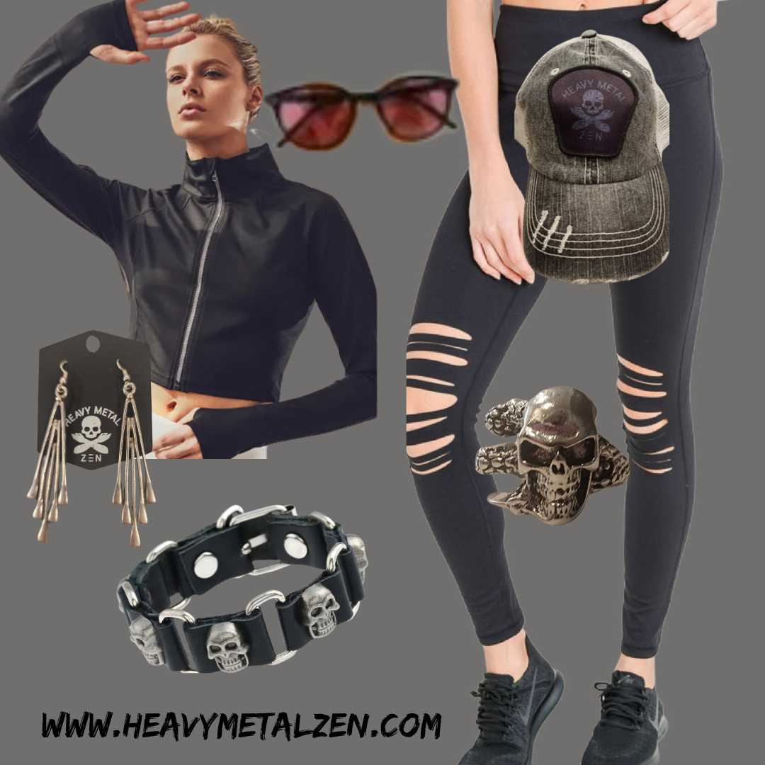 Happy President's Day!

It's Monday 

Do you know what that means?

It's time to get your heavy metal zen on 🤘🧘‍♀️

#heavymetalzen #yoga #yogawear #zen #skullring
#pinklenses #blacksunglasses #vintagehat #truckerhat #customhat #skullbracelet #earrings #skulllove #leatherbracelet…