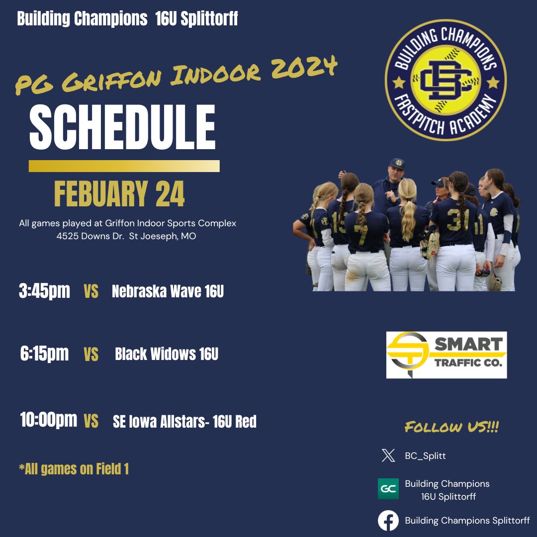 Peppers_16U's tweet photo. Catch us this weekend in St. Joe! 

Excited to see some live action before they are off to play HS ball.

@BCFastpitch https://t.co/U8UDTqoZ9n