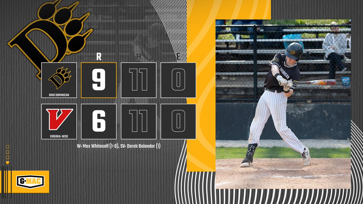 BASE | Seven extra-base hits help the Panthers to a 9-6 win in game one today! Lane Marshall has three hits while Spencer Tammaro drove in four runs on two doubles. Game two coming up next! #ClawsOut