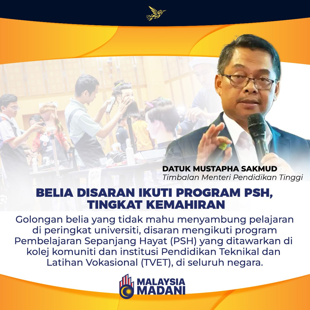 BELIA DISARAN IKUTI PROGRAM PSH, TINGKAT KEMAHIRAN
#MalaysiaMADANI #kerajaanPerpaduan #malaysiaviral #kerajaanMadani #belia #programPSH #kemahiran #penang #pulaupinang #MustaphaSakmud #demirakyatpenang