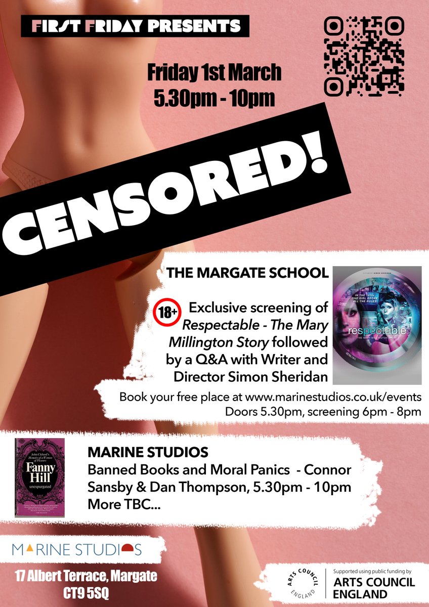 SJASheridan's tweet image. My 2016 movie #Respectable, about the life of #MaryMillington, is getting a special screening on Friday 1st March at #MarineStudios in Margate. I'll be there doing a Q&amp;amp;A afterwards. Tickets: marinestudios.co.uk/events