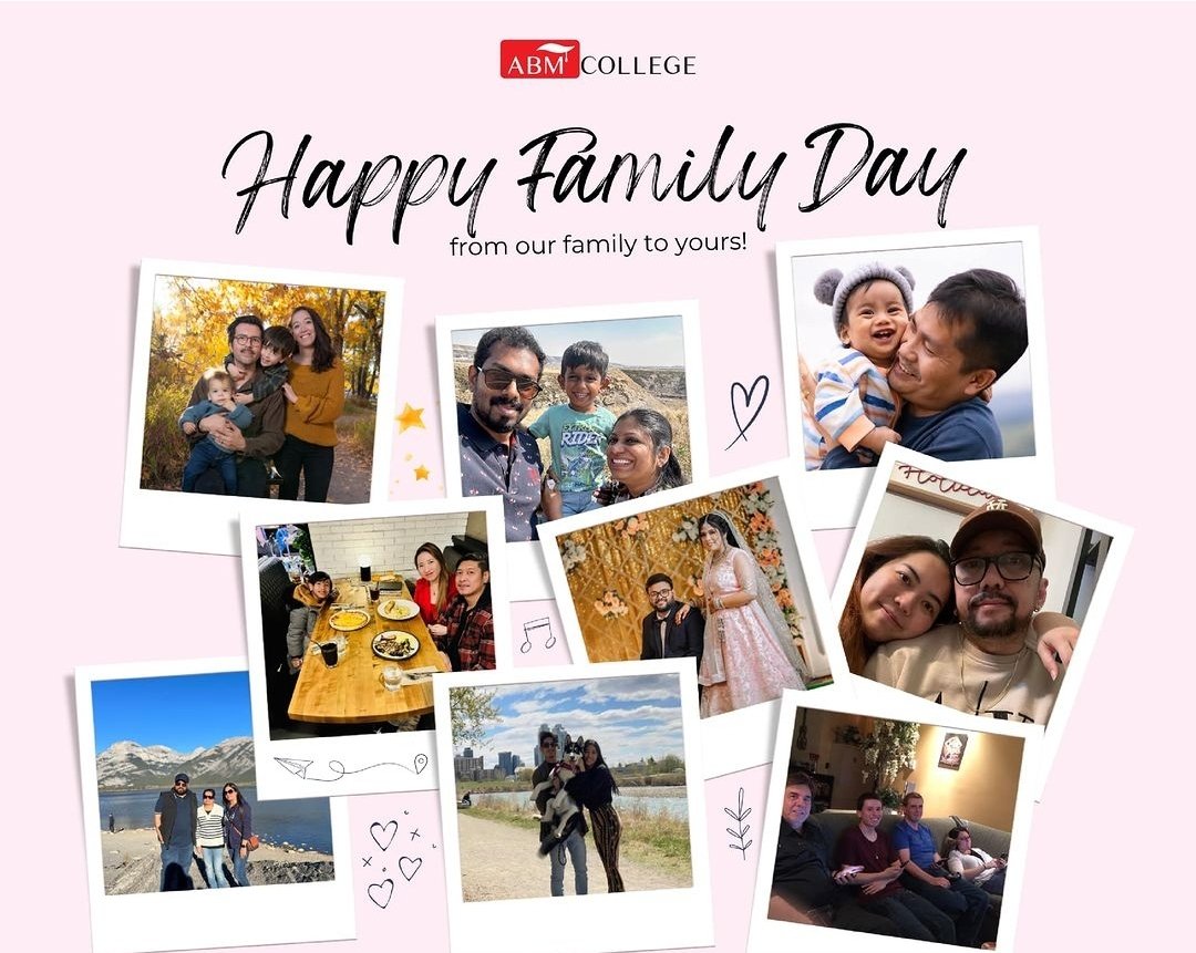 #TeamABM wishes our staff, students, instructors, and partners a Happy Family Day! 👨‍👩‍👦‍👦🏡💕

Cherish the moments with your loved ones today and always. 

ABMCollege.com

#FamilyDay #ABMCollege #family #familyday2024 #longweekend