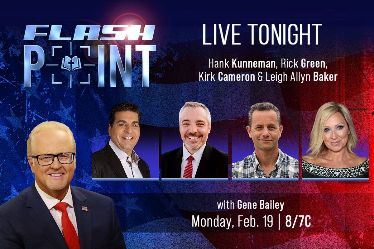 flashpointarmy's tweet photo. Join @genebailey & his guests TONIGHT: @hankkunneman, @rickgreentx, @kirkcameron, and @l_a_baker!
Watch at https://t.co/iedxASPA4d at 8pm ET/7pm CT!
#Monday #commentary #news #America #Trump #rescueamerica #Twitter #movement #flashpointarmy
#fparmy https://t.co/k0T7eh2PKA