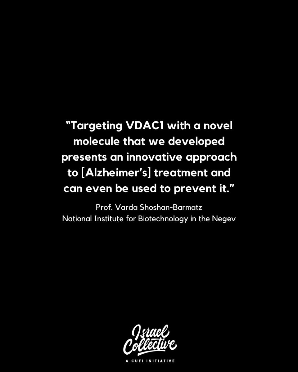 Israeli scientists have developed a special molecule that might be the future of Alzheimer’s research and prevention.

Swipe to learn more.

#israel #israelcollective #alzheimers #medicine