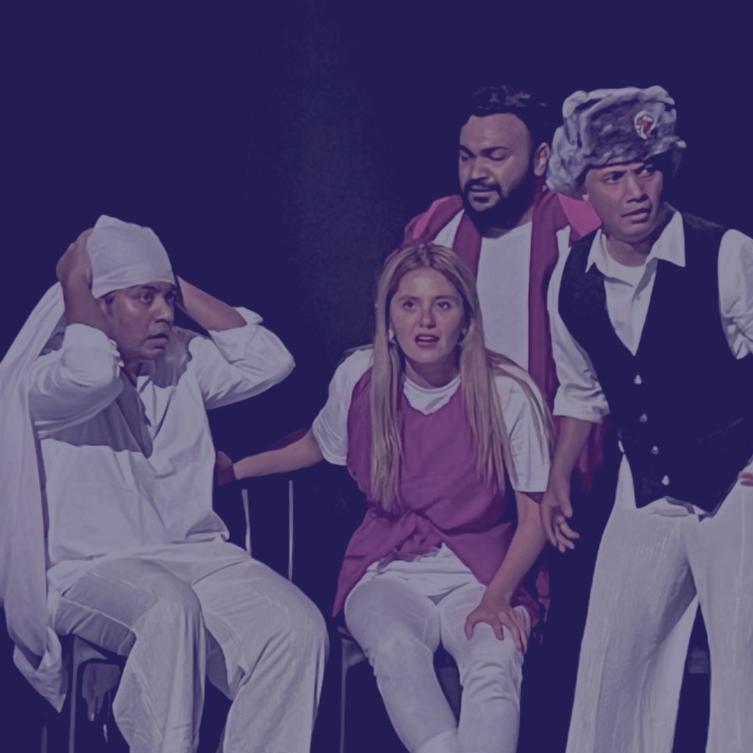 TizCreel's tweet photo. CLIMATE PROV  |  Improvisation shows about the climate emergency through the humorous and absurd interplay between human and AI performers. https://t.co/l6YzsGC5an