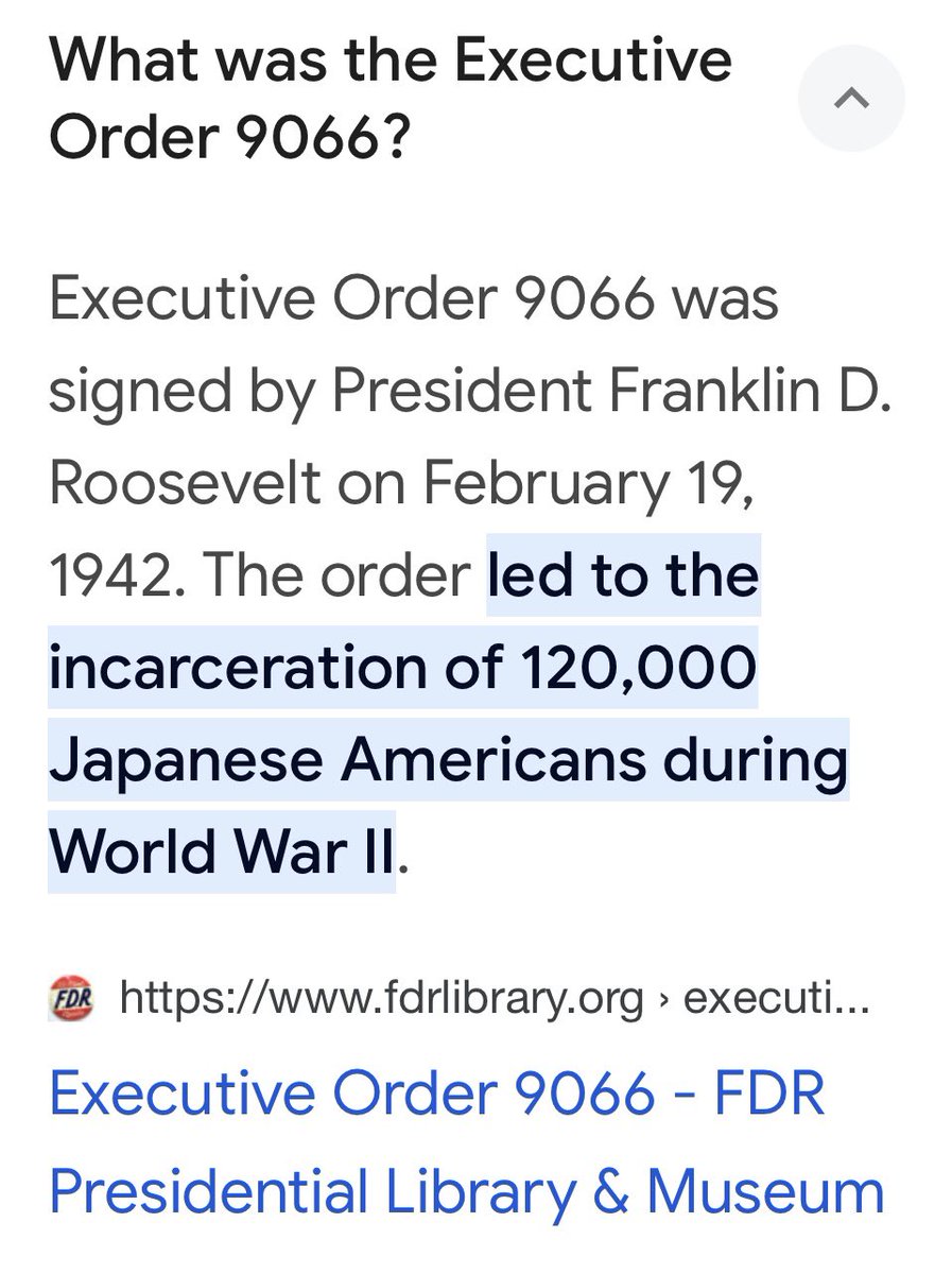 AdvanceAlabama's tweet photo. @TrumpAF2024 Like so much information shared by Republicans these days, this is absolutely false!!!  EO 9066 was signed in the 1940’s and incarcerated Japanese Americans. https://t.co/FFBKVUYpNX