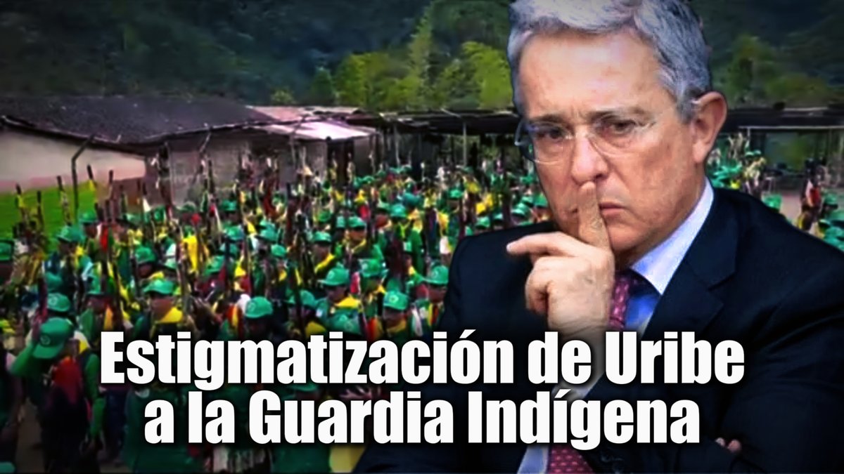 🛑🎥La estigmatización por parte de Uribe pone en peligro a la Guardia Indígena👇👇#ÁlvaroUribe #GuardiasIndígenas #Estigmatización #CentroDemocrático #FrentesSolidariosSeguridad  #Fedegán #DefensaTerritorios #DiálogoYRespeto
youtu.be/-9JbNqJxmGM