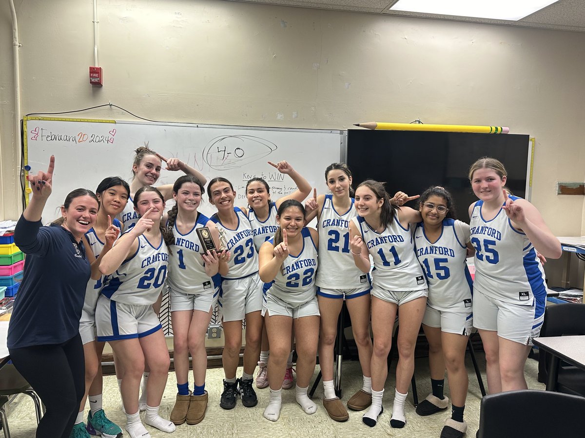 With a 33-28 victory over 1-seeded Westfield, JV Girls Basketball become UCT CHAMPS🏆
