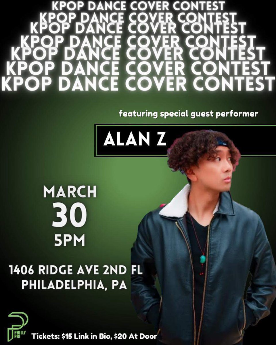 PHILADELPHIA: I’m performing at the next @phillypri K-Pop event on March 30! If you’re in the NY / Philly / Jersey area, I would love to see you there: eventbrite.com/e/live-kpop-da…