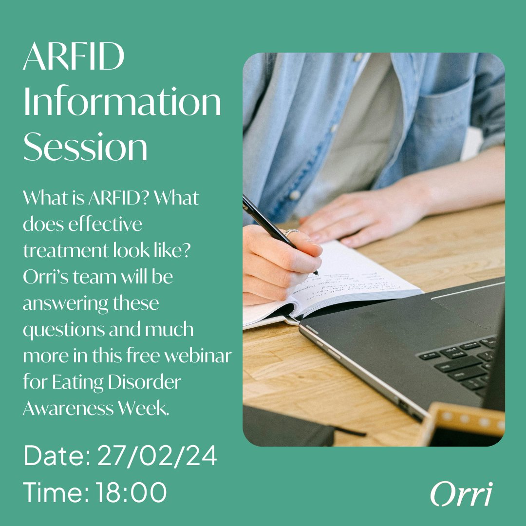 What is ARFID? What does effective treatment for this eating disorder look like? Join us on 27th Feb where we'll be exploring these questions and much more: eventbrite.co.uk/e/understandin… #WeAreNotBeingFussy #EatingDisorderAwarenessWeek #ARFID