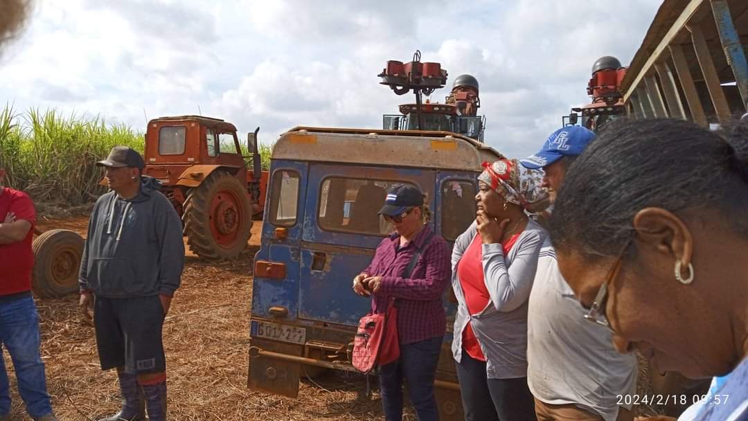 La zafra azucarera y la atención a los pelotones cañeros una prioridad permanente del PCC y el gobierno en #Matanzas #CubaVencerá #YoSigoAMiPresidente @DiazCanelB @DrRobertoMOjeda @MMarreroCruz @IzquierdoAlons1 @mariofsabines