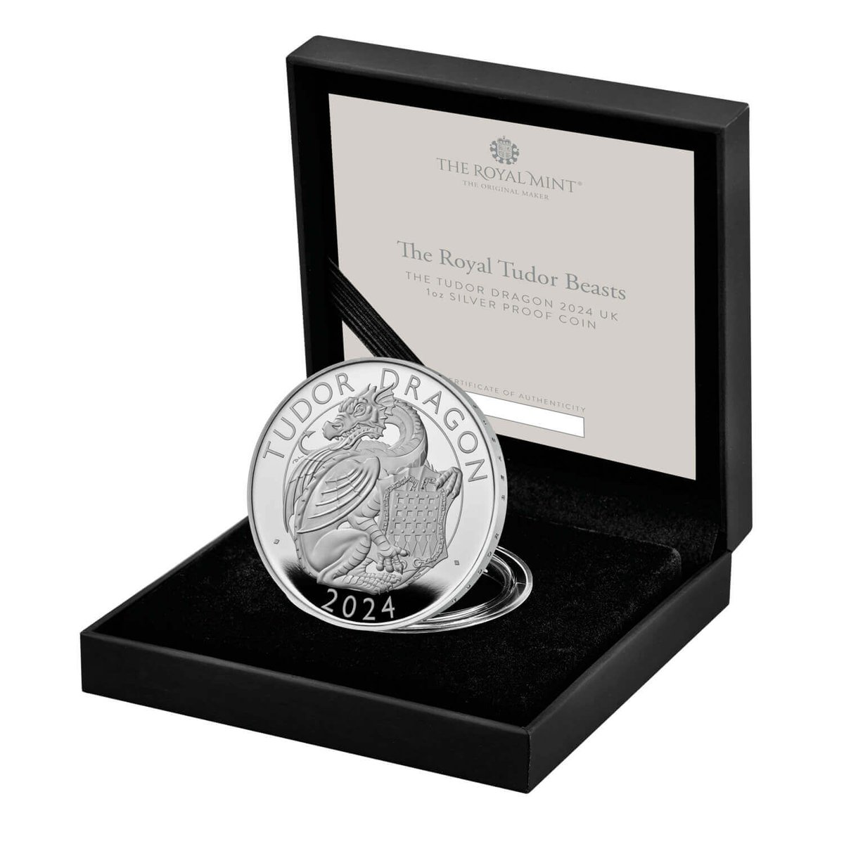 uk_coins's tweet image. The Tudor Dragon 2024 1oz Silver Coin * Limited Edition 5,000 * £103.50
HERE &amp;gt;&amp;gt; ow.ly/H5jn50QFmIU

Royal Mint UK Coins #ad  #UKCoins #SilverProofCoin #LimitedEdition #RoyalMint #Numismatics #CoinCollecting #PreciousMetals #CollectibleCoins #RoyalTudorBeasts #TudorDragon