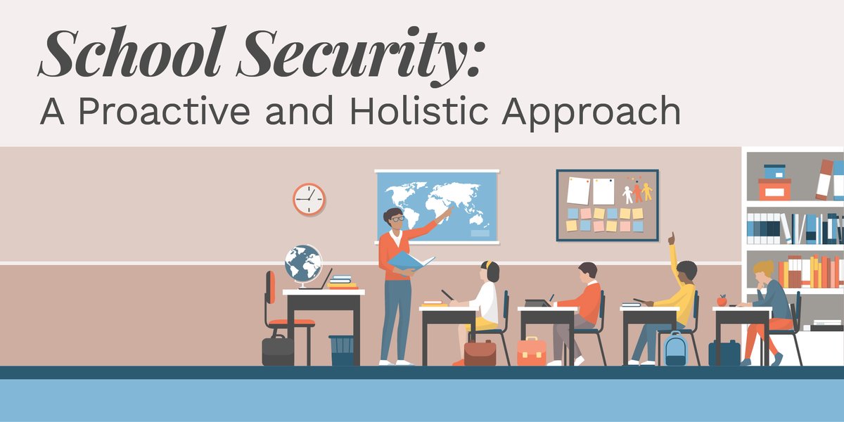 School Security: A Proactive and Holistic Approach — Learn the most effective and affordable ways to improve school security and emergency preparedness. February 22, 9 a.m.-Noon. Register today!ow.ly/frLX50QtbeF