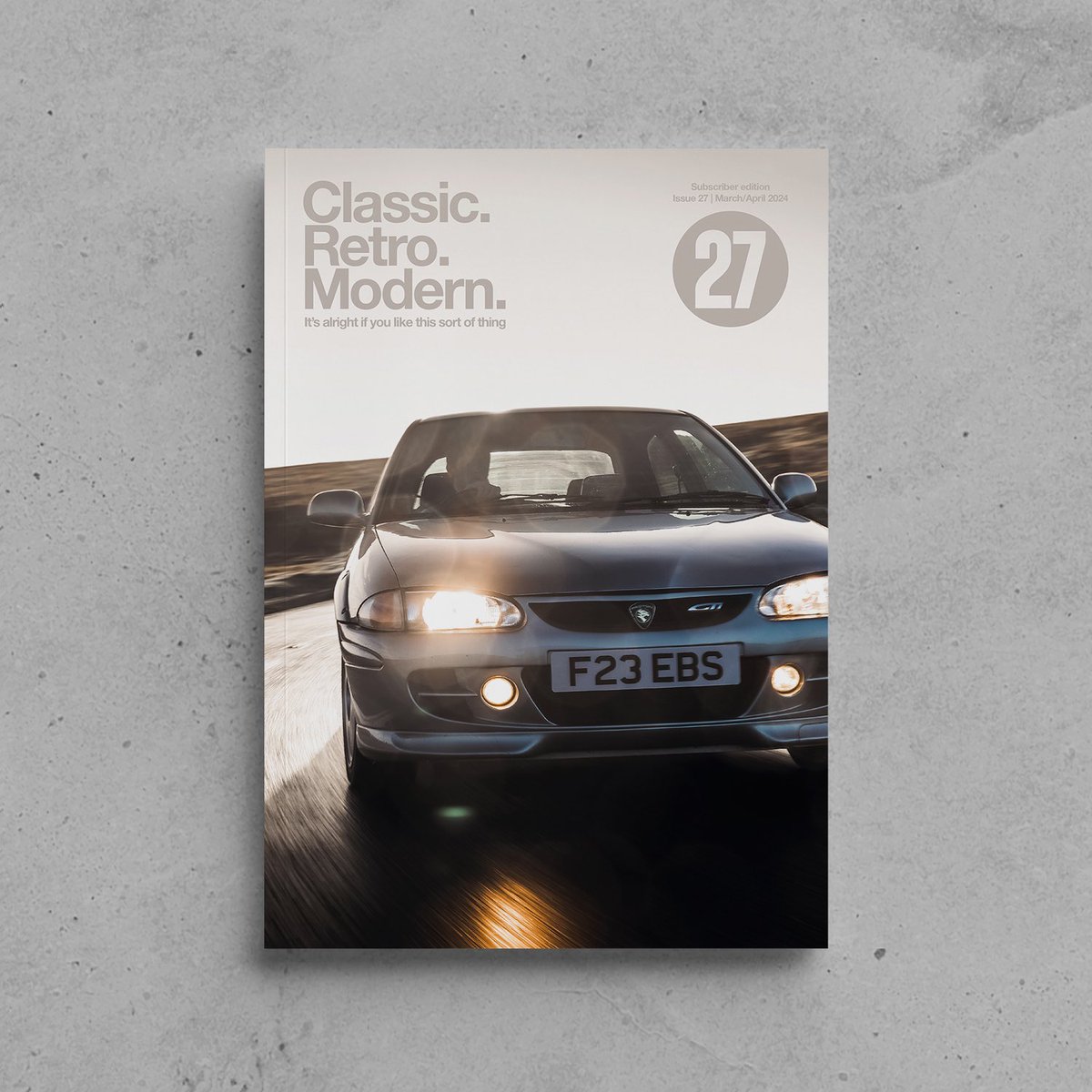 Issue 27 is coming soon. Order online before Wednesday evening for free delivery. classicretromodern.com/product/pre-or…